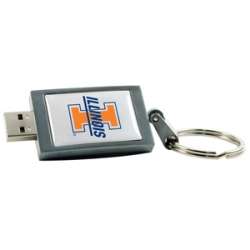 Centon University of Illinois 2GB USB 2.0 DataStick Keychain 