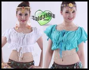 GD】 tribal Belly Dance Top Choli lovely blose   