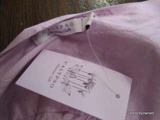 NWT Calypso Lilac Julie Wrap Dress M $195  
