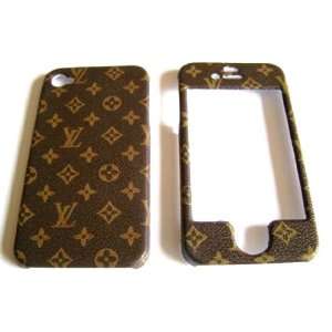  Brown L style Faceplate CASE/COVER for iPhone 4 