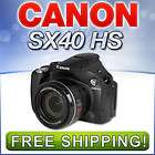 Canon PowerShot SX40 (Black) 35x Zoom 12.1MP HS Digital Camera