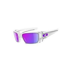 Oakley Fuel Cell Sunglasses   with Iridium Lenses   Clear/Violet 