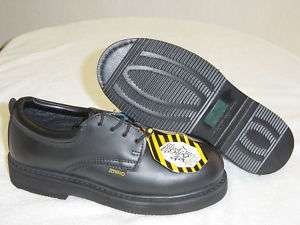 Rhino Leather Postman Oxford Steel Toe Shoes 40S01  