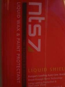 NTS7 Liquid Shield SONAX Liquid wax & paint protectant  