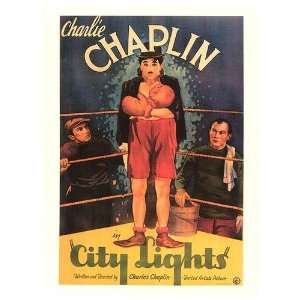 City Lights Movie Poster, 11 x 15.5 (1931)