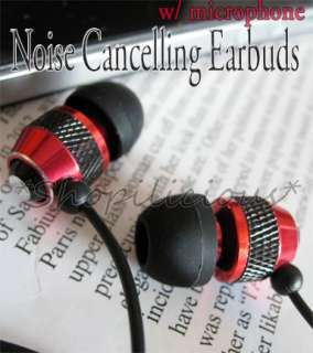 HTC REZOUND/VIVID NOISE CANCELLING METAL STEREO HEADSET EARPHONE 