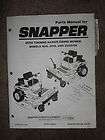 Snapper Zero Turning Radius Mower 1810 2010 ZU2013K Illustrated Parts 