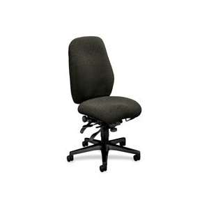 High back Task Chair, 27 1/2x37x49, Persian   Sold as 1 EA   High 