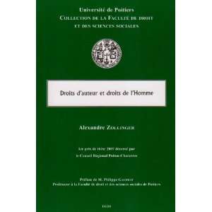  Droit dauteur et droits de lHomme (French Edition 