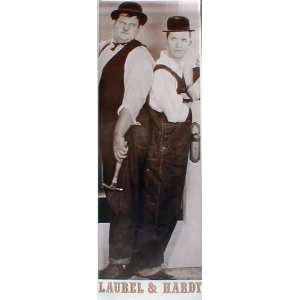  Laurel and Hardy (Door Poster) Movie Poster Print   27 X 