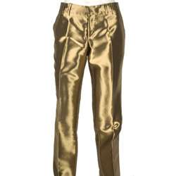 Gucci Womens Gold Pants  