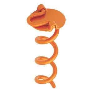    ORG A Folding Ring Spiral Anchor, Orange, 8 Inch