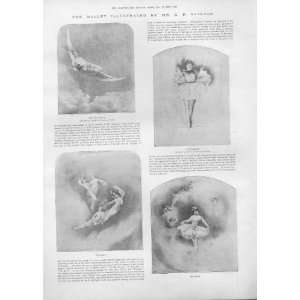  The Ballet Illustrated By C P Sainton 1892