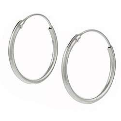Sterling Silver Hoop Earrings  