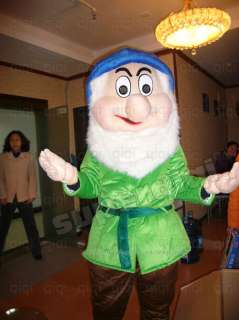 SnowWhite Seven Dwarfs Prince Mascot Costume/Adult Size  