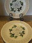 Homer Laughlin China plates Angelus Three Roses 1900s  