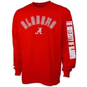 Alabama Crimson Tide Big Hit Crimson Long Sleeve T shirt  