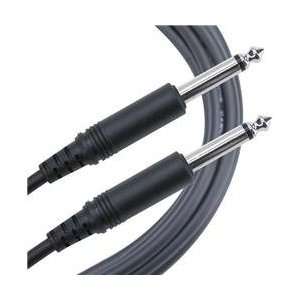   Plug To 1/4 Mono Hi Definition Patch Cable 3 Foot Electronics
