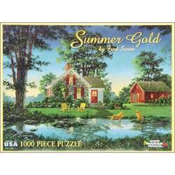 Fred Swan Summer Gold 1000 pc Jigsaw Puzzle  