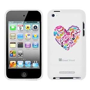  Barbie Shoe Heart on iPod Touch 4g Greatshield Case 