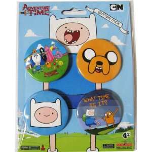  Adventure Time Jake & Finn Collectors Button Pack Toys & Games