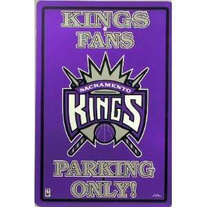  Sacramento Kings Fans Parking Only Sign NBA Licensed 