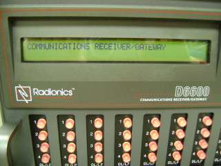 BOSCH RADIONICS D6600 COMMUNICATIONS RECEIVER GATEWAY & SOFTWARE 