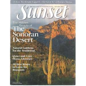  Sunset The Magazine of Western Living January 2001 