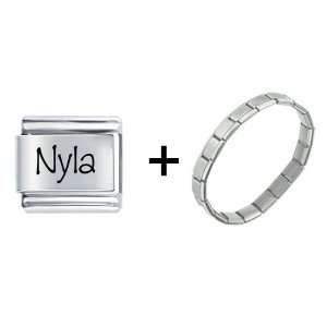  Pugster Name Nyla Italian Charm Pugster Jewelry