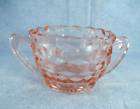 Jeannette Pink Cube Glass Water Pitcher Depression Era  