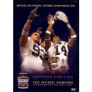  2003 LSU National Championship Highlights DVD Sports 