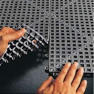  Dri Dek Gray Vinyl Interlocking Drainage Floor Tile 12 x 
