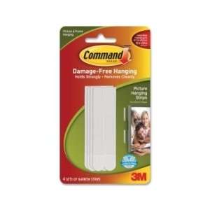  Command Narrow Picture Hanging Strip   White   MMM17207 