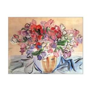  Vase de Pois de Senteur by Raoul Dufy 28x22