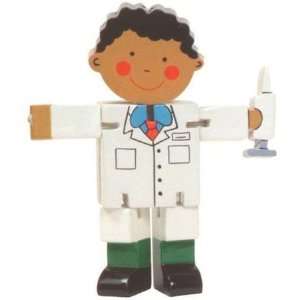  Doctor Flexi Wooden Character Toys & Games