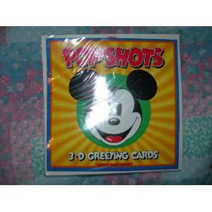  Pop Shots   3D Greeting Card   Mickeys Chorus Sports 