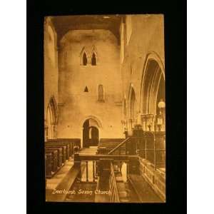   , Saxon Church, Interior, England 1909 PC not applicable Books