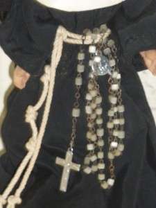 Vintage 8 Catholic NUN DOLL Hand Made Clothes Rosary HP  