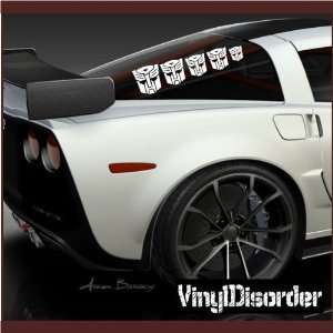 Family Decal Set Transformers Stick People Car or Wall Vinyl Decal 