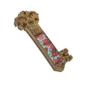    Key Mezuzah with Pomegranates by Michal David