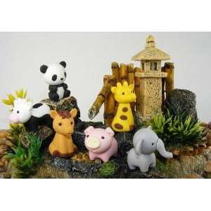  Iwako Japanese Eraser / Zoo Animals / 6 Pcs Toys & Games