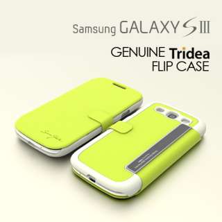 NEW [TRIDEA] FLIP case cover card for SAMSUNG Galaxy S3 III S GT i9300 