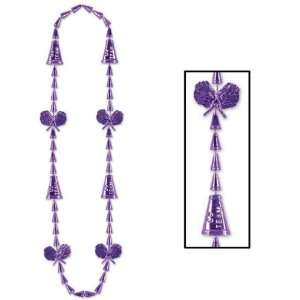  Cheerleading Beads   Purple Case Pack 144