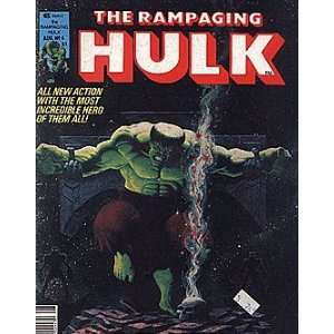 Rampaging Hulk Magazine (1977 series) #4 Marvel  Books