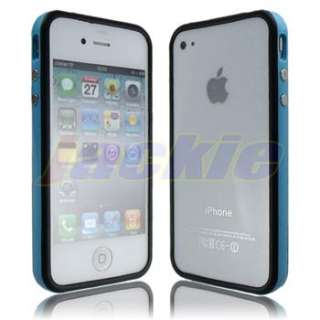 Hot 1/16 Metal Button Hard Silicone TPU Bumper Frame Case Cover For 