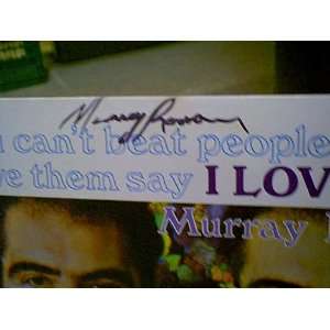 Roman, Murray LP Signed Autograph You CanT Beat People Up And Have 
