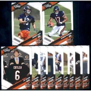  2009 Score Chicago Bears Complete Team Set of 11 cards 