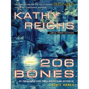  206 Bones (Thorndike Paperback Bestsellers) (Large Print) By Kathy 