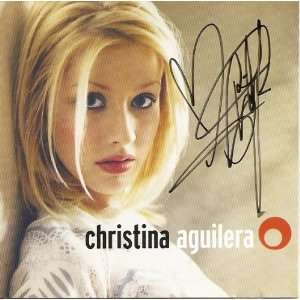 Christina Aguilera Signed Autographed CD