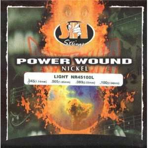  S I T Strings Electric Bass Power Wound Nickel Long, .045 